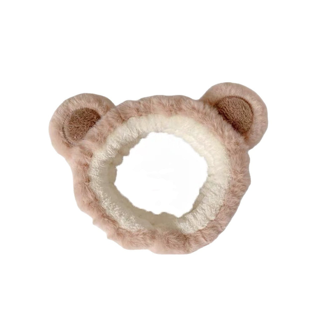Plushy Teddy Bear Spa Headband