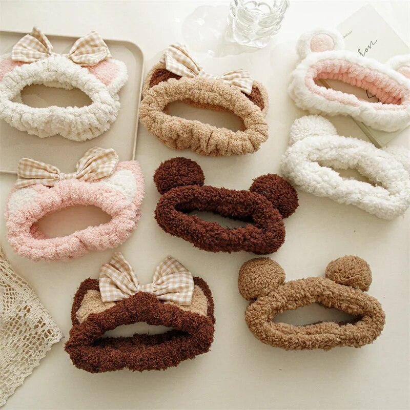 collection of headbands with ears